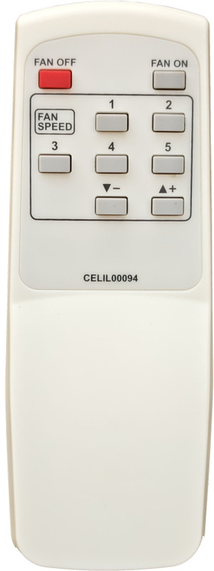 LipiWorld CELIL00094 Fan Remote Control Compatible For Havels Fan Remote Controller(Grey)