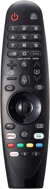 JDAM Compatible for LG LED TV Remote Compatible with LG TV Magic Smart Remote Control Model AKB75855501 / AN-MR20GA, Without Scroll & Voice Command, No Pairing Required, Plug & Play Replacement Remote Controller(Black)