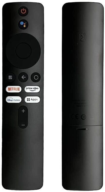 Hybite Bluetooth Remote Compatible For Smart 4K Led UHD HD Re dmi Tv With Voice Command - Pairing Must Xiaomi Remote Controller(Black)