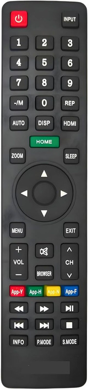 DEVBHOOMI DB-Remote Control for Cellecor Smart TV E-32X Smart LCD/LED TV Remote Television, Remote Controller(Black)