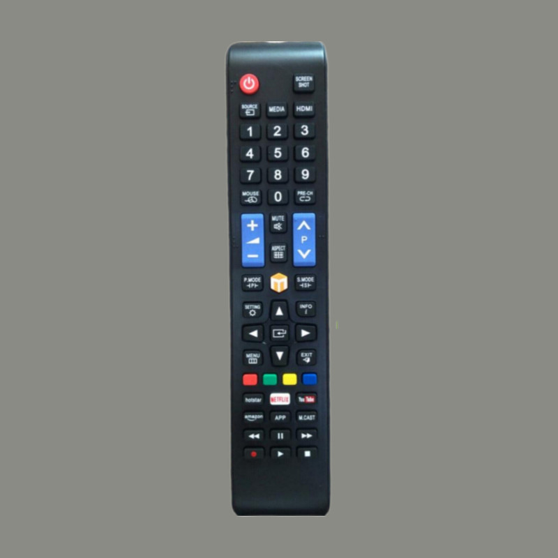 Ethex Compatible with Airtec Smart Tv Remote Control Old TvR-15(Rotex)K Airtec Smart Tv Remote Controller(Black)