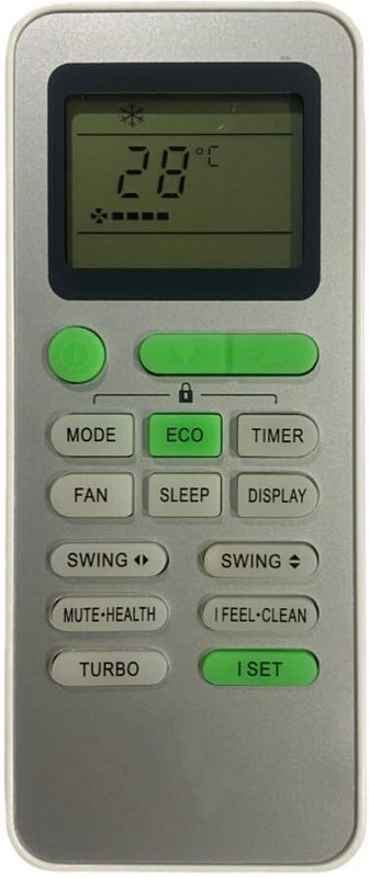 Woniry Ac remote no 237 Compatible For TCL & godrej ac remote Tcl, Godrej Remote Controller(White)