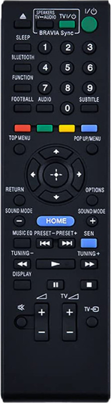 RESORB HT 113 SONY RM ADP090 Compatible Remote Control for Original Sony Blu-ray Disc DVD Home Theatre System Remote Controller(Black)