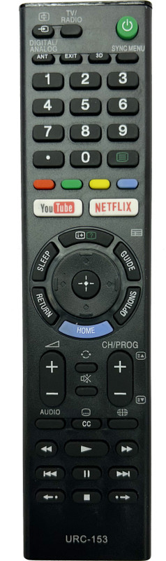 Cst Remote Control for Universal Sony Bravia Smart TV – Compatible with Sony Bravia Smart TV, Sony LCD, LED, UHD, OLED, QLED Android TV Remote Controller(Black)