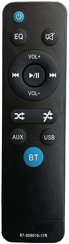 Hybite Audio System Remote Control Compatible for Panasonic Home Theater (Exactly Same Remote Will Only Work) Panasonic 87-309019-17R Audio System Remote Controller(Black)