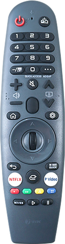 7SEVEN Compatible with Bpl Smart Webos Tv Remote Original Suitable for 32 43 50 55 65 Inch Ultra HD 4K Smart Web OS BPL Remote Controller(Black)