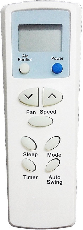 Audus AC Remote Control Universal Compatible for LG Window and Split Air Conditioner LG AC Remote Controller(Black)