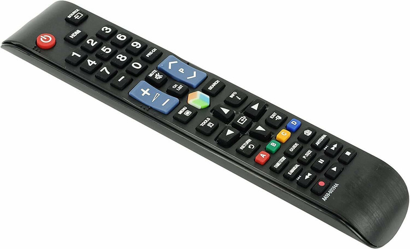 SHAILRON emote Control compatible for 3D Smart Led LCD HD UHD Tv Samsung Remote Controller(Black)