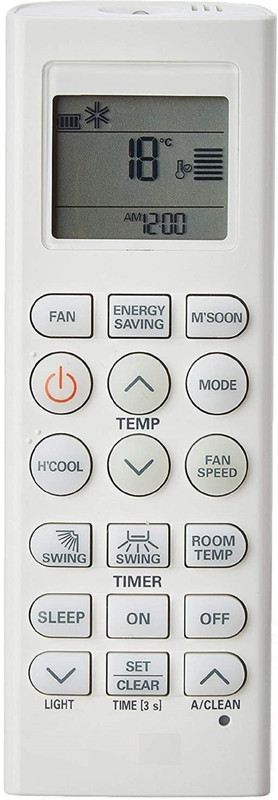 vmps 5 Year Warranty AKB73975614 AKB75415302 AKB75215414 AKB75415306 AC Remote Compatible for LG AC Remote Controller(White)