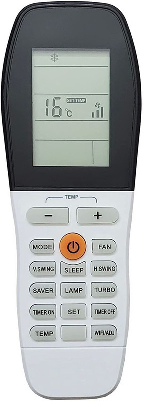 S R WEBSHOP Remote Compatible for Air Conditioner Voltas Inverter Remote Controller(White)