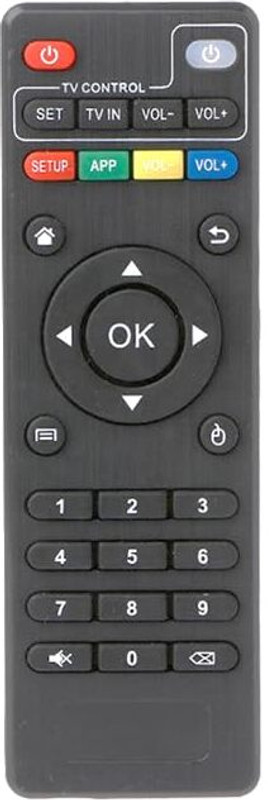 ANM Android TV Box Remote MX MXQ MXQ PRO M8 M8N M8S MX3 XBMC - exact same model only Remote Controller(Black)