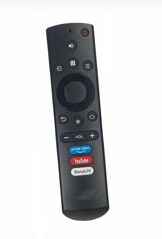 LipiWorld Led Smart TV Remote Control (NO Voice) Compatible For F&D Tv Remote Controller(Black)