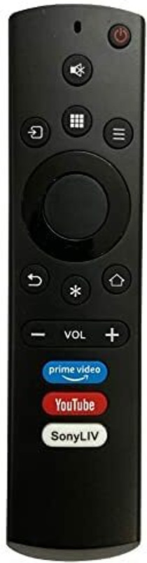 Elekpia Thomson Original Remote Control Compatible With Smart Led Tv (Without Voice) Thomson Remote Controller(Black)