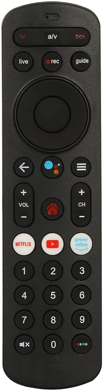 NeroEdge Airtel_Xstream Xtream DTH Voice Remote(Please Match Your Old Remote Before Order ) Airtel_Xstream Remote Controller(Black)