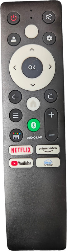 EHOP Compatible Remote for panasonic Smart tv (remote without google assistant) Panasonic Remote Controller(Black)