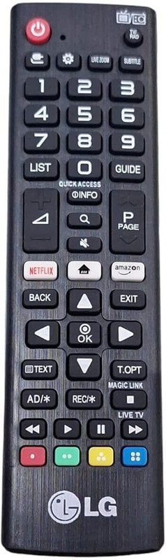 Shivish LG TV Remote  Smart tv remote LG Remote Controller(Black)