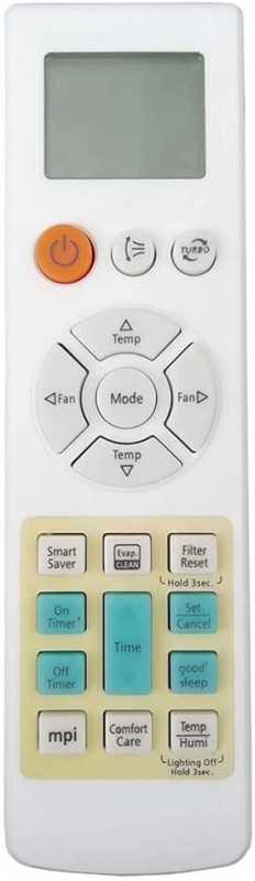 Paril Air Conditioner Remote Compatible For SAMSUNG ac Replacement for Samsung Ac (Exactly Same Remote Will Only Work) Remote Controller(White)