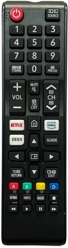 miracles in hand Remote Compatible WITH Smart LED TV Model No:BN59-01315A SAMSUNG Remote Controller(Black)