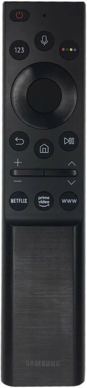 RESORB LED 565 VOICE Compatible voice remote voice remote for Samsung BN59-01385A Smart TV QLED Remote Controller(Black)