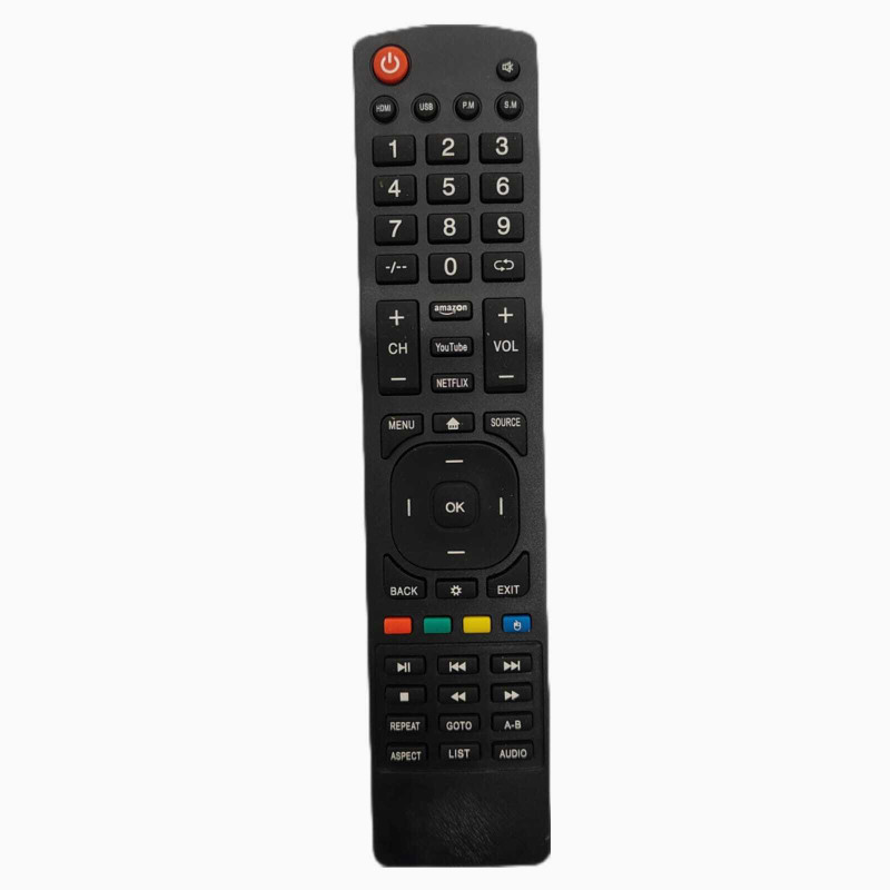 SKYNEU DYANORA LED REMOTE DYANORA,NIPEX,NE,MTV ,ZETEC Remote Controller(Black)