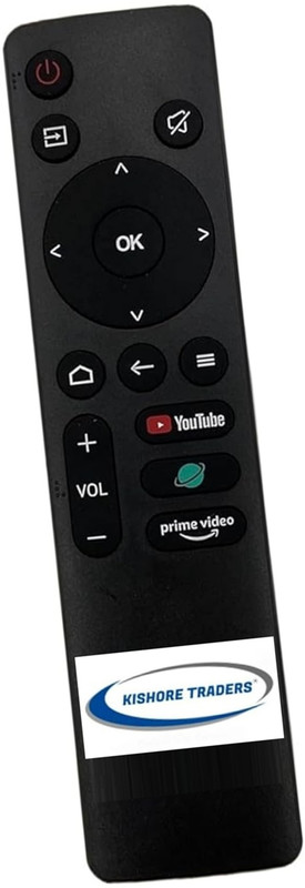 Kishore Traders Compatible Remote Control For Haier Led Tv Haier Smart Led Tv A7 HD Ready LE32A7-N Remote Controller(Black)