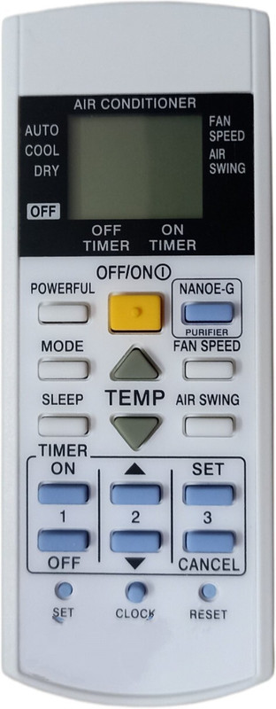 RE 44A Panasonic ac Remote Controller(White)