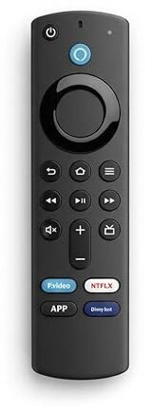 UnifieD HousE Remote Compatible with Amazon 3rd Gen with Voice Fire Stick Remote Controller(Black)
