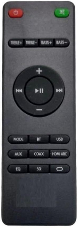 Hybite Remote Compatible with Boat SOUNDBAR with BT EQ button (Old Remote Must BE Same AS The Picture)BOAT home theater Remote Controller(Black)