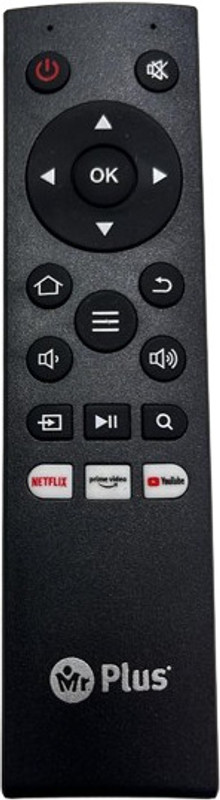 SANDYTET Remote Control Compatible (without Voice) Acer Smart Led Tv Remote Controller(Black)