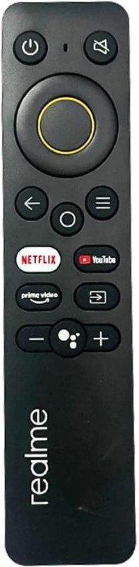 Sky Realme Smart 4K Android LED OLED QLED TV Original with Netflix YouTube Non Voice Realme Smart Remote Remote Controller(Black)