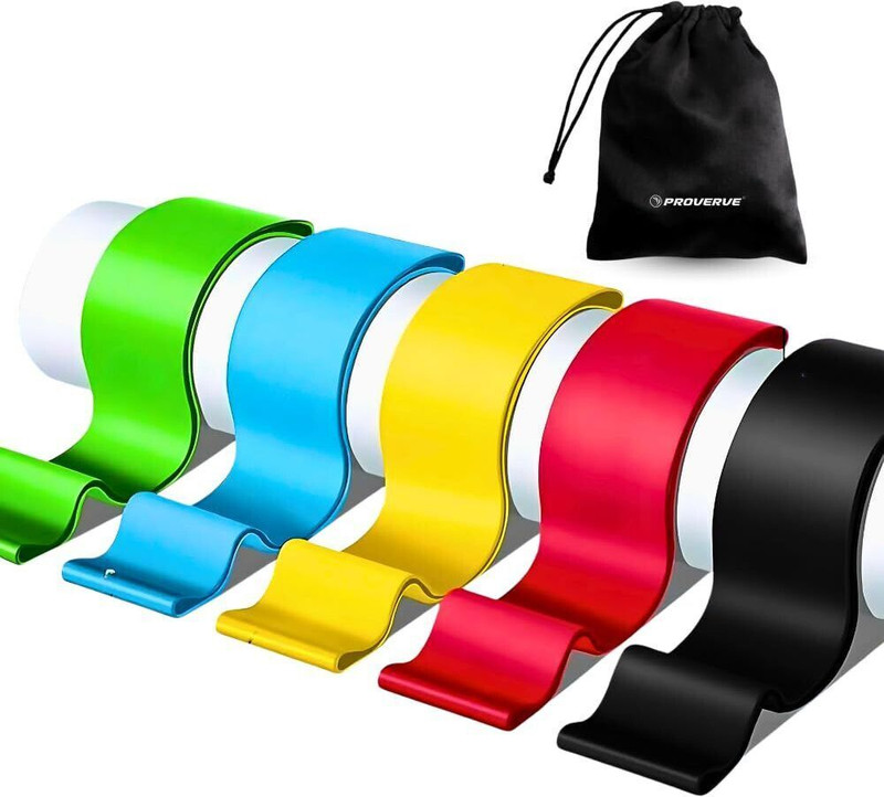 UIEW Fabric Resistance Band|Resistance Mini Loop Bands for Workout for Men, Women Resistance Tube(Multicolor)