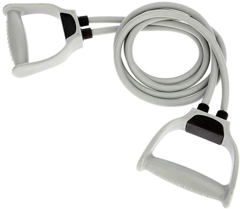 Callun Resistance Band Stretch Latex Toning Tube set Workout Exercise Fitness-PO-7 Resistance Tube(Black)