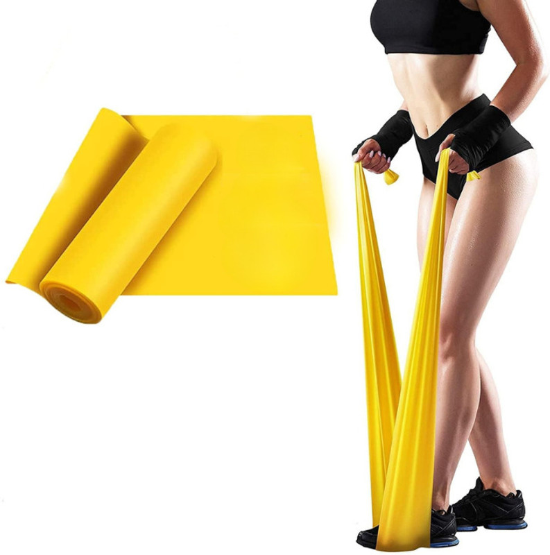 SQUICKLE Yoga Band Resistance Exercise Band for Exercise Latex Free Resistance Tube(Multicolor)