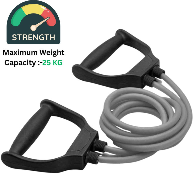 Shopeleven Resistance Training,Physical Therapy,Body Toning & Home Gym Workout Resistance Tube(Multicolor)