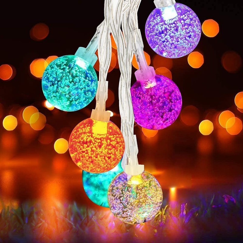 PESCA 15 LEDs 3 m Multicolor Flickering, Color Changing Ball Rice Lights(Pack of 1)