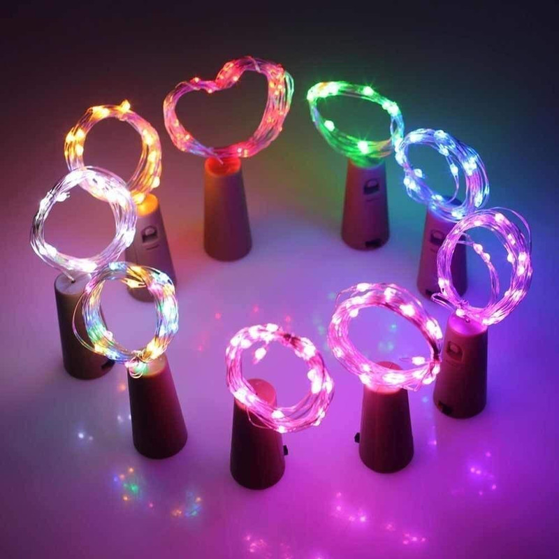 Trust Ware 20 LEDs 2 m Multicolor Flickering, Steady String Rice Lights(Pack of 5)