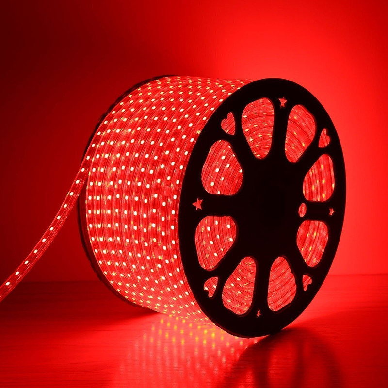 33 Foot 10M Rope Light Waterproof High Brightness For Indoor/Outdoor Use 1200 LEDs 10 m Pink Steady Strip Rice Lights(Pack of 1)