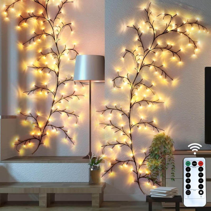 BBBIKINI 144 LEDs 1.8 m Multicolor Steady Bell Rice Lights(Pack of 1)