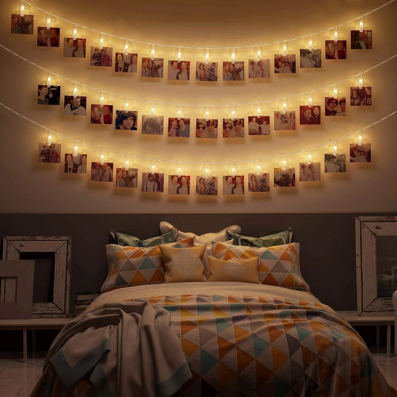 OMG Best Buy 16 LEDs 3.02 m Yellow Steady Clip Rice Lights(Pack of 1)