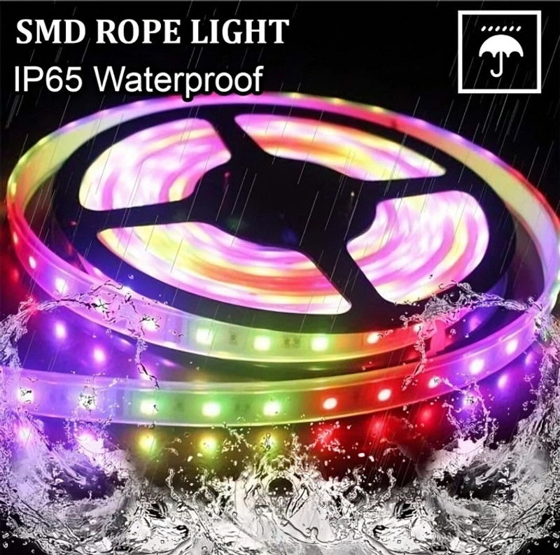 Trendy Styler 1200 LEDs 10 m Multicolor Color Changing, Flickering, Steady Bulb Rice Lights(Pack of 1)