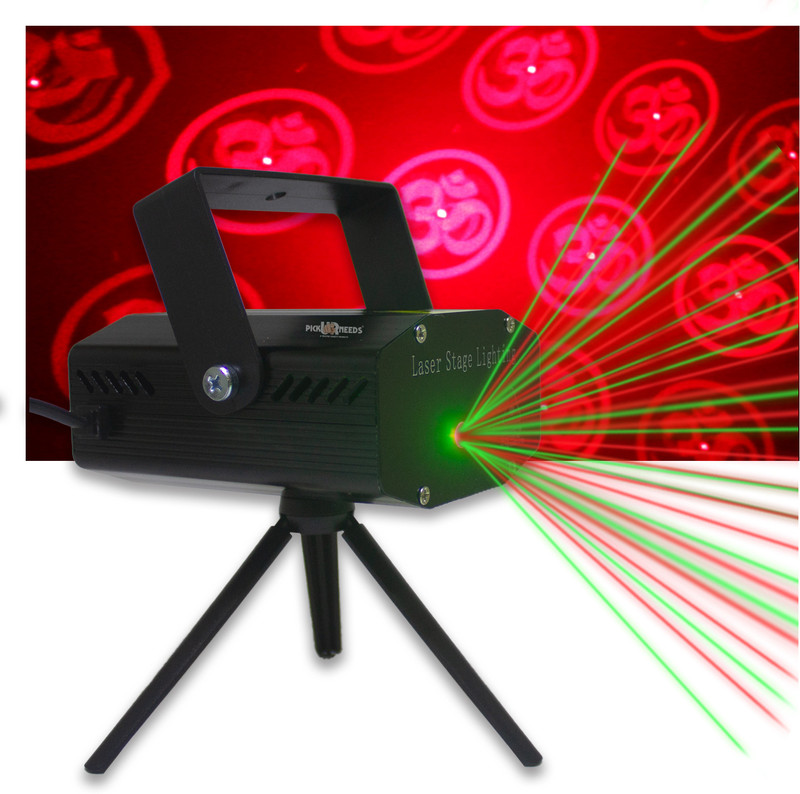 Make Ur Wish Dj Disco 12 Modes Combinations, Strobe Stage Sound Activated Laser Lights(650 nm, Red, Blue, Green)
