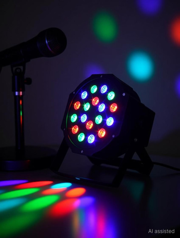 Daily Needs Shop 2 LEDs 0.52 m Multicolor Color Changing Disco Rice Lights(Pack of 1)