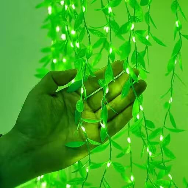 MPROW 200 LEDs 3 m Multicolor Flickering Leaf Rice Lights(Pack of 1)