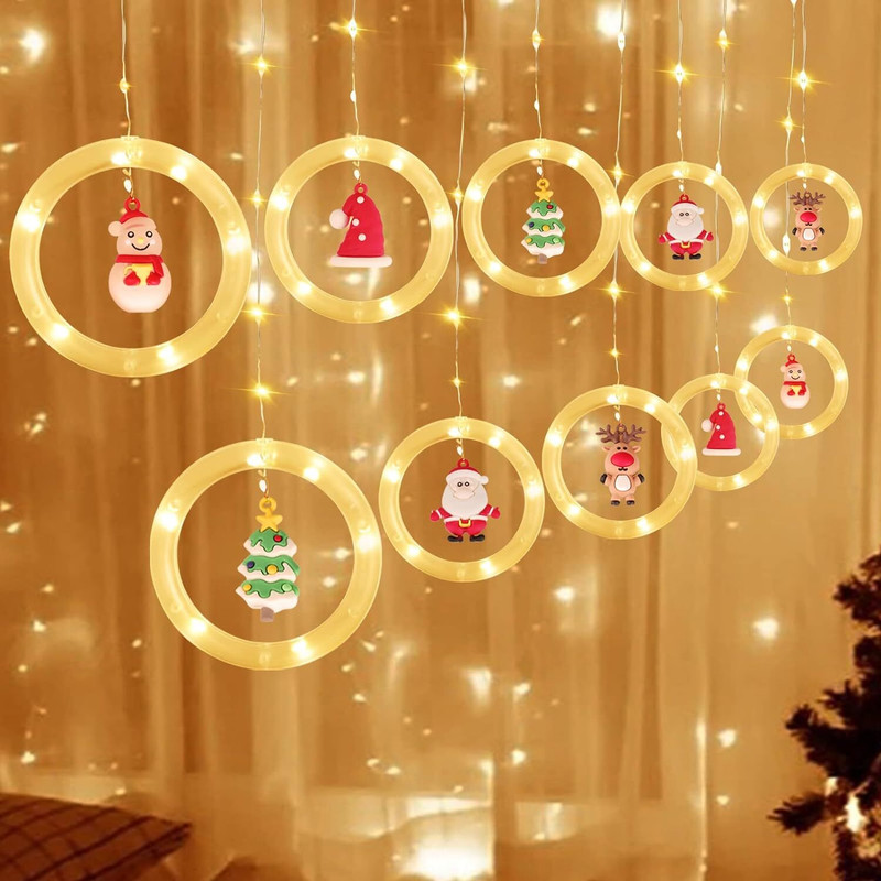 QUACE 138 LEDs 2.49 m Yellow Steady, Flickering Star Rice Lights(Pack of 1)