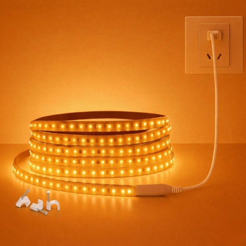 inooBeam 1600 LEDs 10.07 m Gold Steady Strip Rice Lights(Pack of 1)