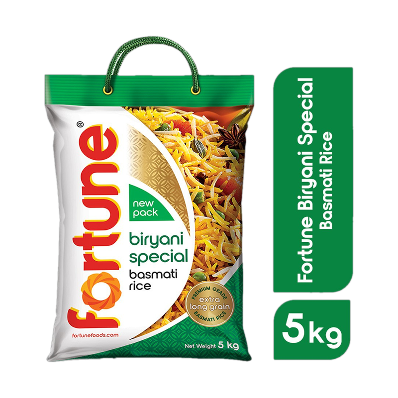 FORTUNE Biryani Special Basmati Rice (Long Grain)(5 kg)