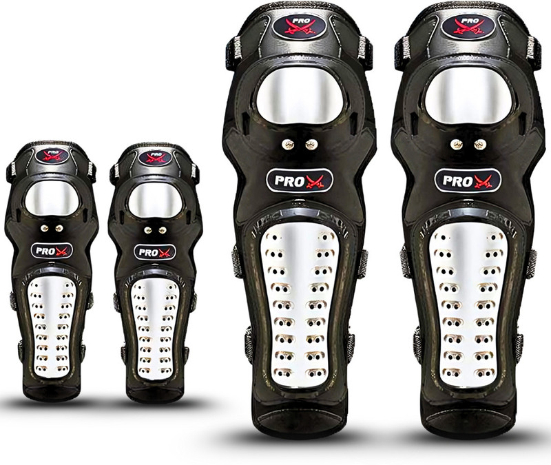 AutoPowerz Knee & Elbow Protective Guard Knee Guard, Elbow Guard Free Black(Pack of 4)