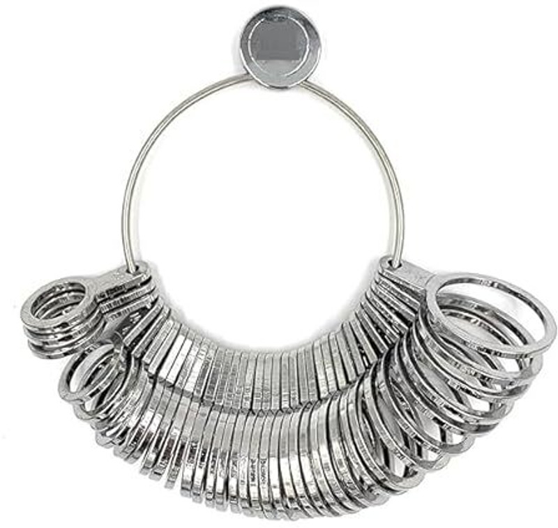 Morris 10 cm Ring Sizing Stick(Silver)