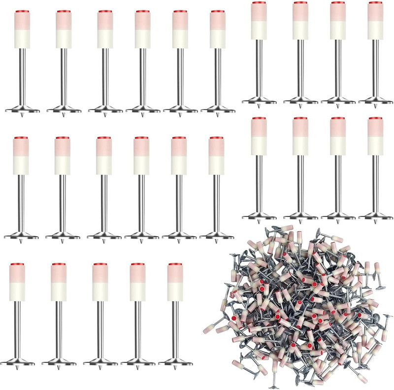 REMICH 7.3mm Nail Gun Manual Steel Nails, Round Nails 100 Pcs Rivet (Aluminium) Rivet(Aluminium)