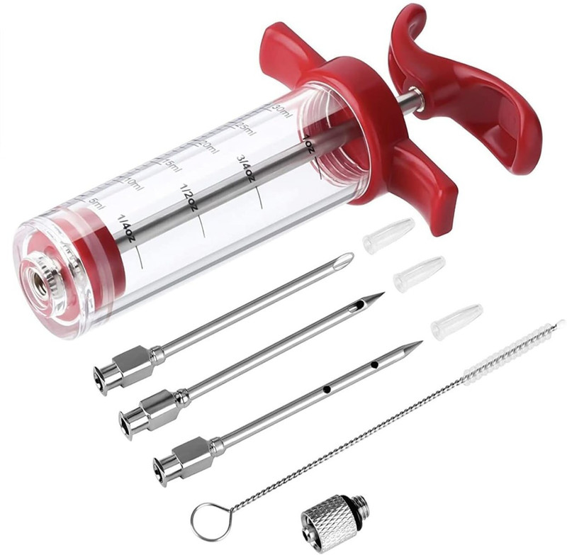 SeaRegal MEAT INJECTOR SYRINGE Fillings BBQ Injector(Pack of 3)